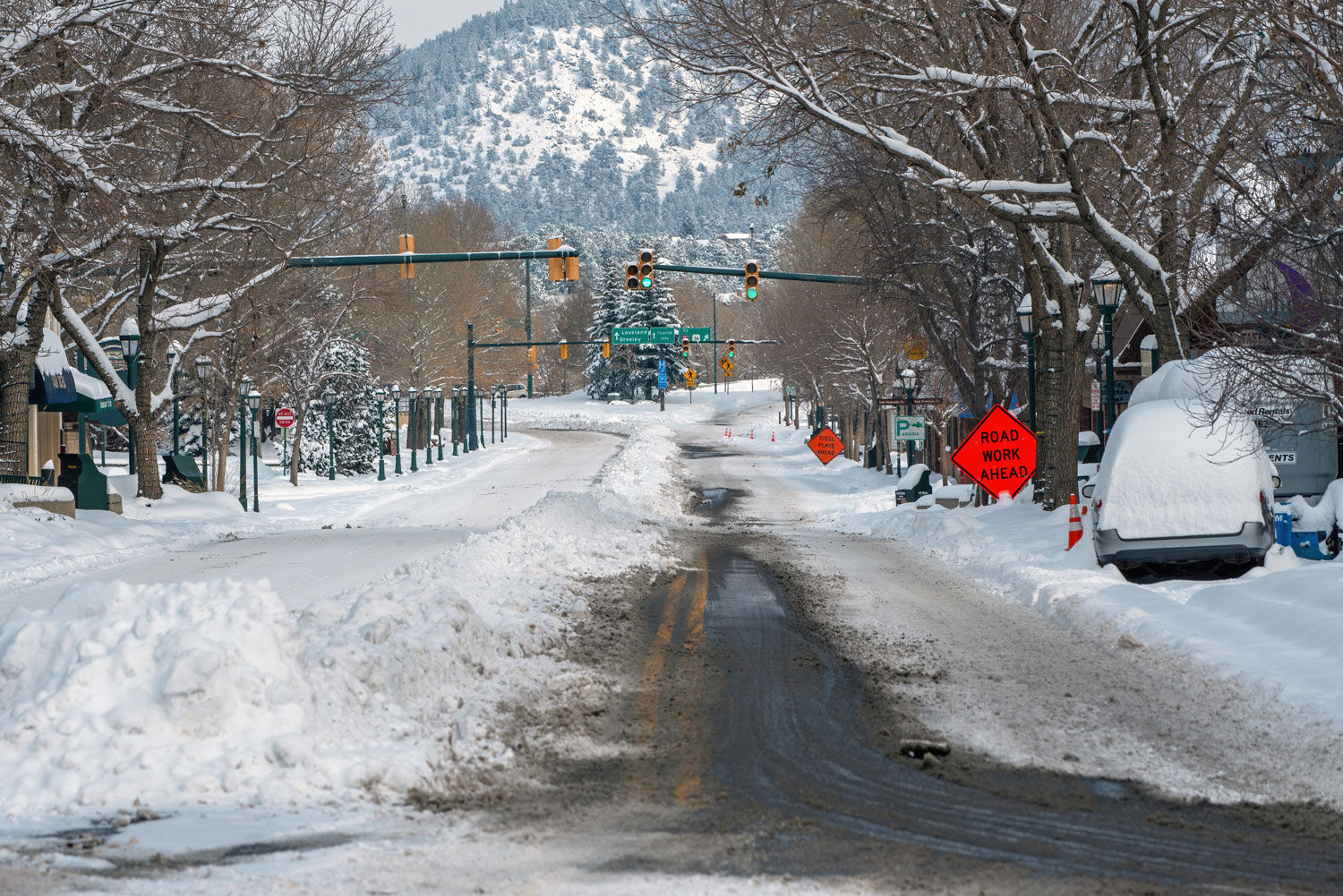 Estes Park Saved By Snow